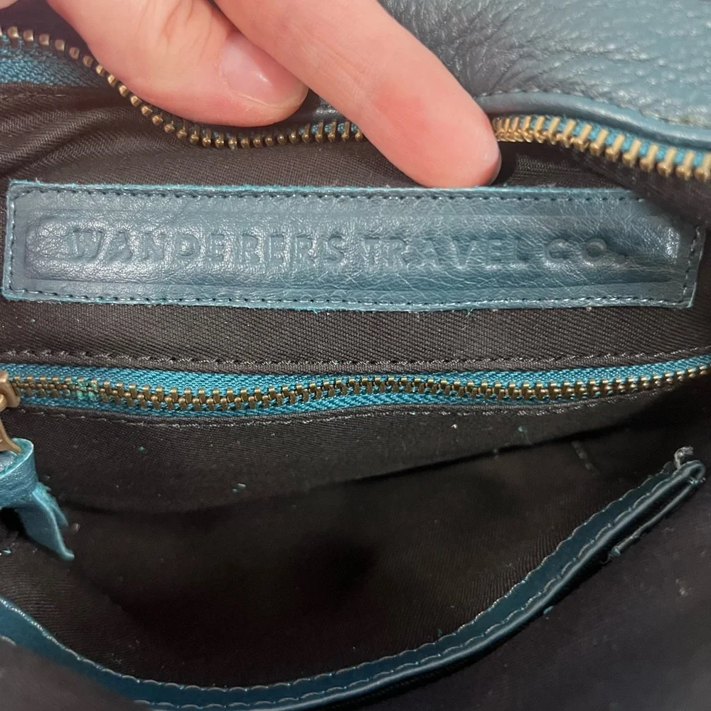 🆕Wanderer’s Travel Co. Manhattan Azzurra Crossbody Handbag - Picture 5 of 7